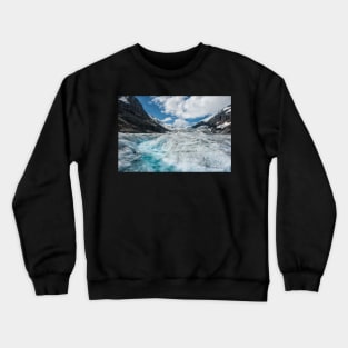 The Rapids of a Melting Glacier Crewneck Sweatshirt